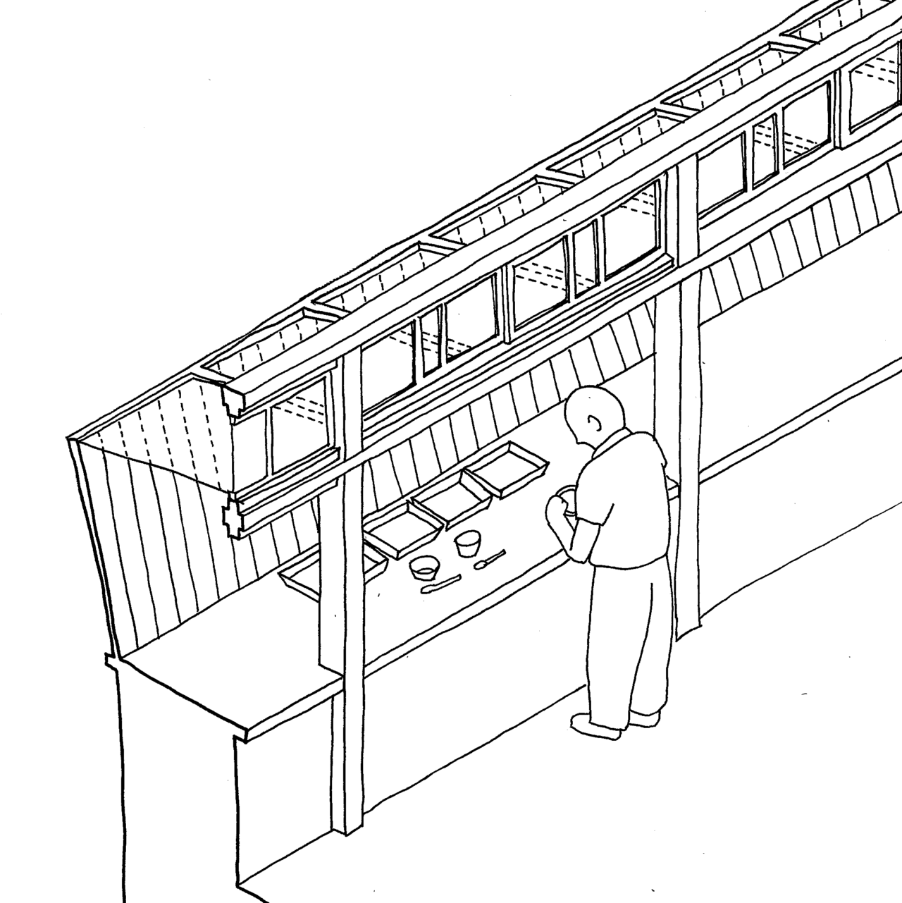 旧京都府茶業会館／宇治茶のための拝見窓 | 窓の仕事学 | 窓研究所 
