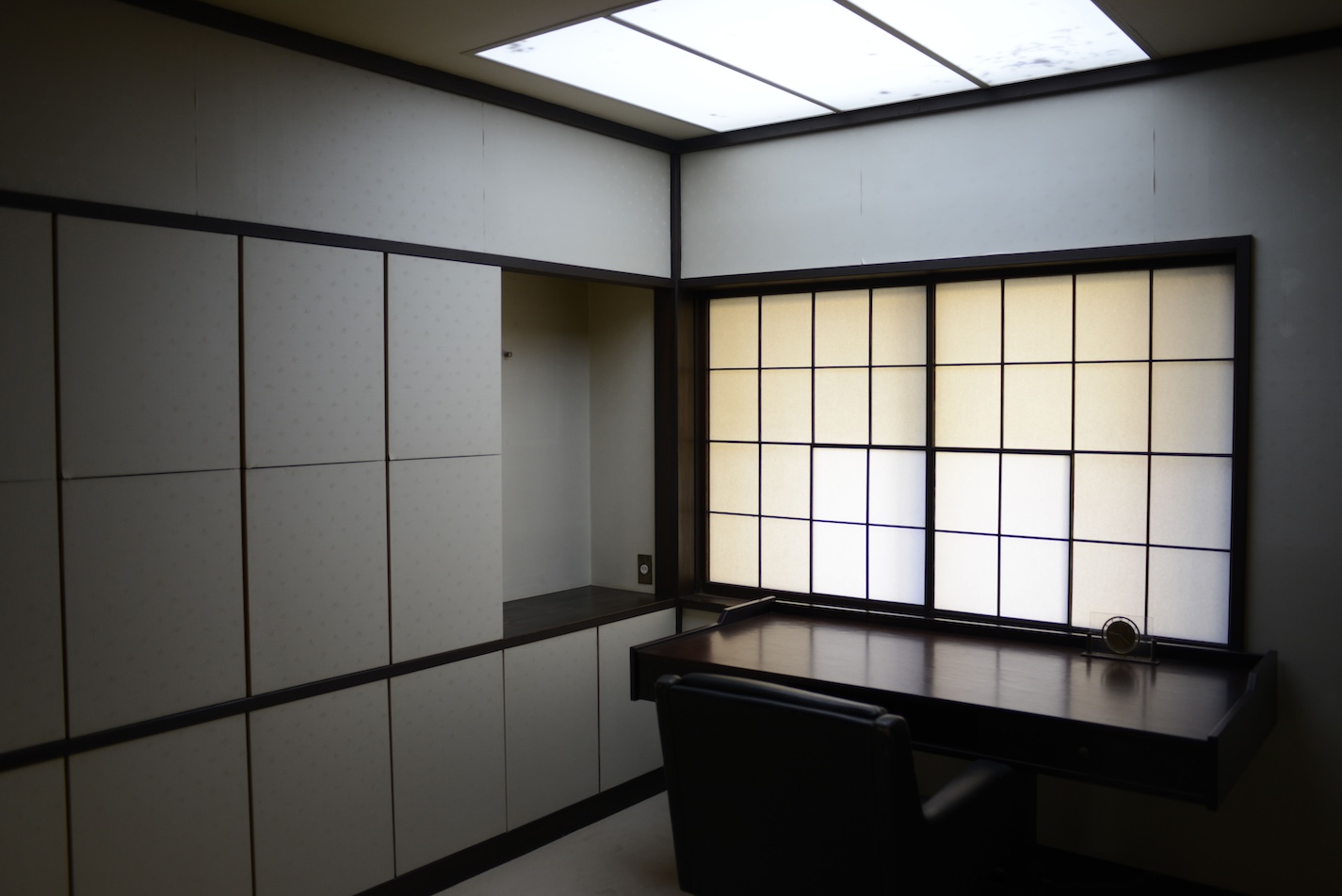 吉屋信子邸 書斎 引き込み窓